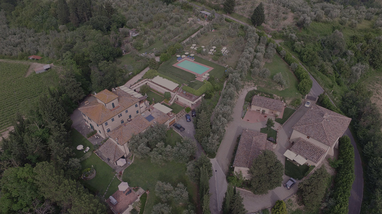 Podere Le Rondini in the Tuscan countryside
